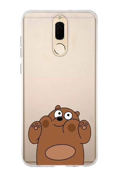 Elorakılıf Huawei Mate 10 Lite Uyumlu Baskılı Yumuşak Silikon Şeffaf Telefon ...