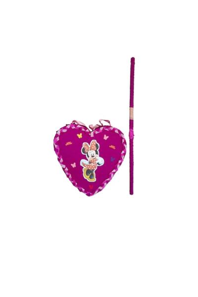 OEM Pinata Minnie în formă de inimă, 35 cm, roz