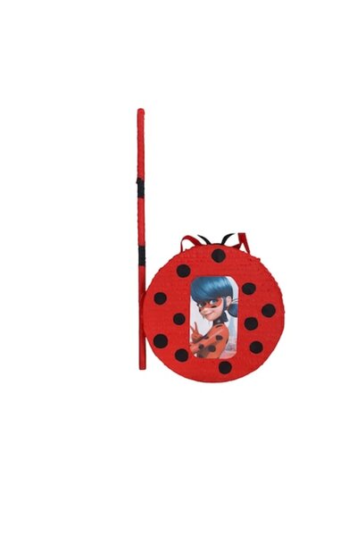 OEM Pinata rotundă Buburuză, 40 cm, roșie