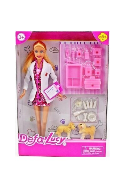 MAKSIK Doctor doll with accessories Maksik, 32.5 cm