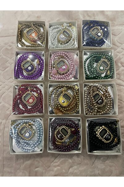 luxurianthome 20 Li Hediyelik Özel Kutulu Taşlı Zikirmatik Ve Tesbih Setimiz