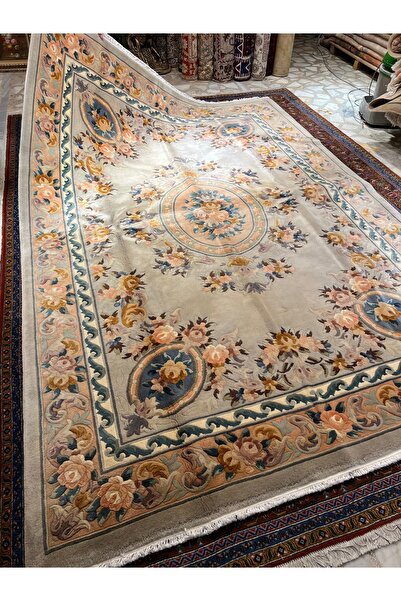 RD RAMAZAN DAĞ EL HALI SANATI El Dokuma Kabartmalı Çin Halısı 2 El Ebat 300x200