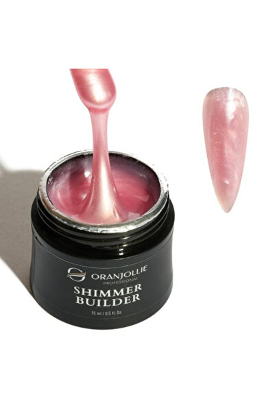 Oranjollie Professional Shimmer Builder Gel Sugar Pearl 15g Oranjollie