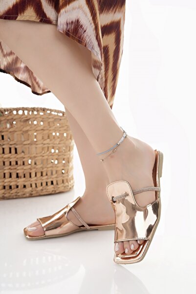 Modafırsat Γυναικείες παντόφλες Κομψές παντόφλες για την παραλία, καλοκαιρινές καθημερινές παντόφλες για το σπίτι