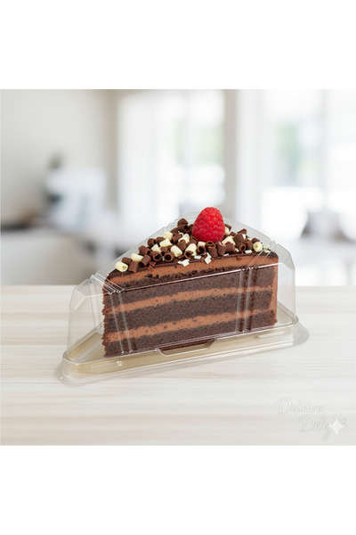 Ta-Fu Global Triangle Slice Cake Box 50 Pieces