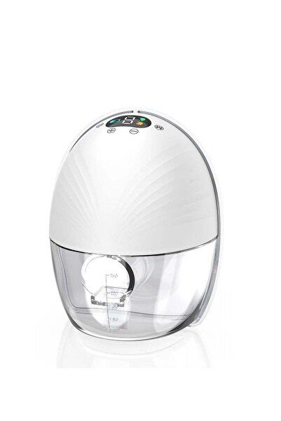 COOYA Breast Pump Wearable Breast Pump Low Noise Painless Hands Free Electric Breast Pump White 1pc