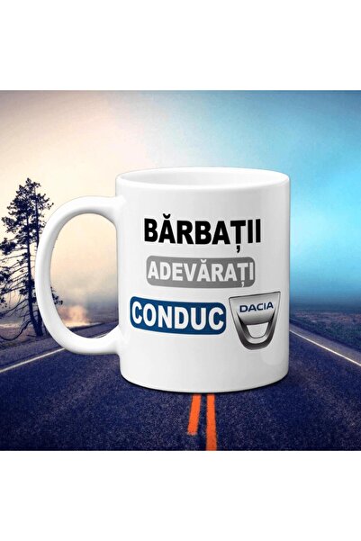 CrisPrint Personalized mug Real men drive Dacia