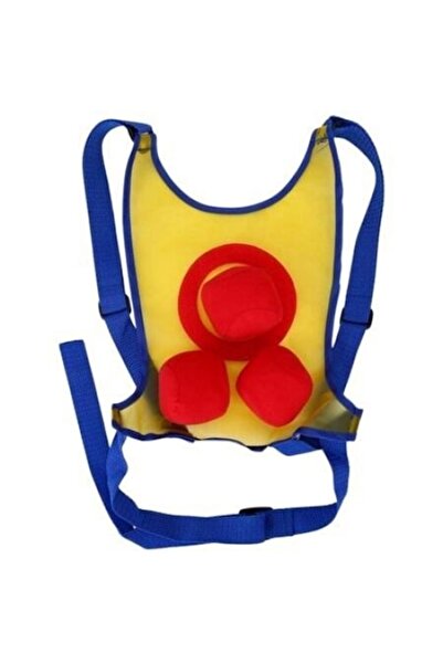 MAKSIK Set de joc Aruncă și Prinde, Maksik, Tricou cu Velcro și Mingi, 22,5x30 cm, Multicolor