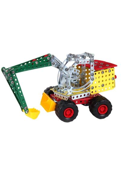 Technok Metal construction set, TechnoK, excavator, 306 pieces, movable parts, 19x18.7x3.5 cm