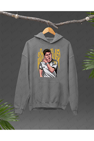 Nulivez تصميم أردا جولر مطبوع ، هوديي قصة فضفاضة عالي الجودة للجنسين