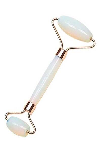 The comprehensive house بكرة تدليك الوجه جايد آند مون ٢ في ١ مع مكشطة غوا شا ...