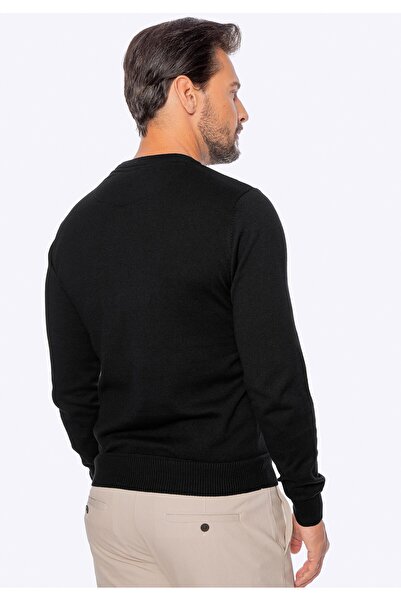 Wittchen Men's Cotton Sweatshirt Black Black Cotton