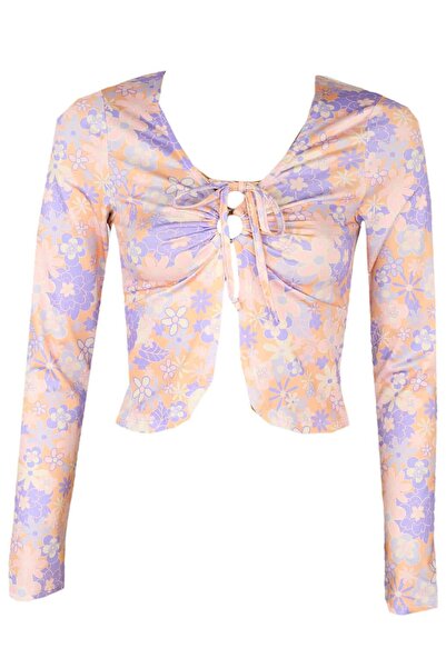 Jennyfer Bluză Tracy Colors - M, culori, 95% poliester, 5% elastan