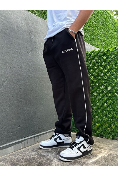 Buccab ( Premium Nakış Baskı ) Şardonlu 3 iplik Ayarlanabilir paça ünisex Eşo...