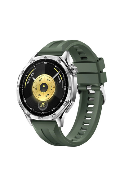 bbtech Huawei Watch Gt 6 Gt 6 Pro 46mm Compatible Launch Band Silicone 22mm Strap with Metal Buckle