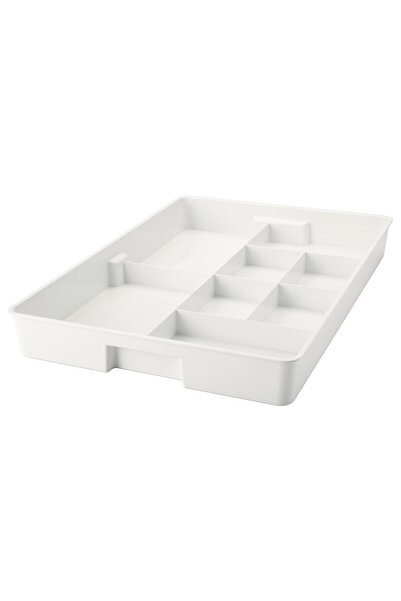 IKEA KUGGIS Insert with 8 compartments, white