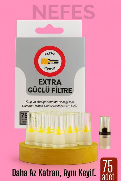 Transformacion 75'Lİ Filtreli Ağzılık Extra Güçlü Ağızlık 722248