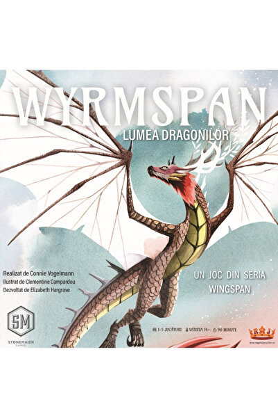 Stonemaier Games Wyrmspan – Joc de strategie cu dragoni (RO)