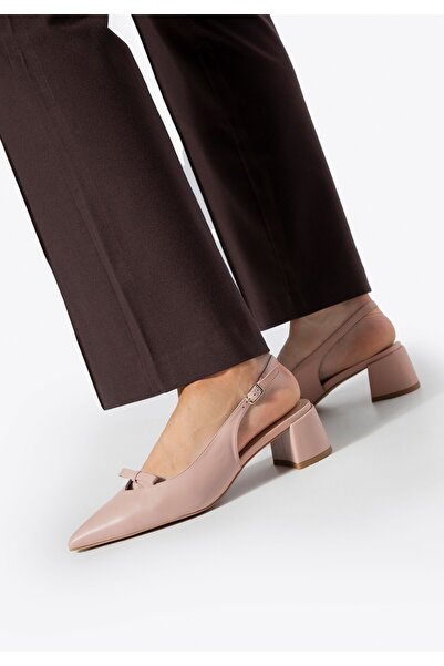 Wittchen Women's Pink Leather Pumps with Heel