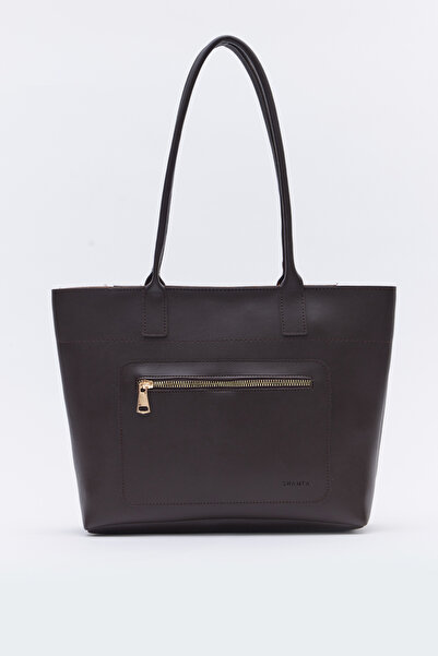 Shanta Geantă de umăr pentru femei Bitter Brown D41, cu închidere cu fermoar,...