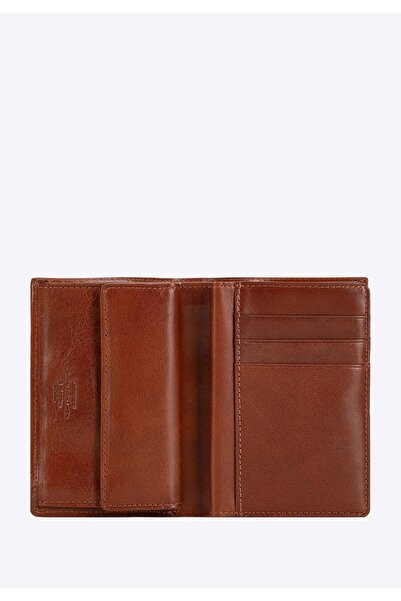 Wittchen Men's Leather Wallet Universal Vertical Light Brown Light Brown Leather