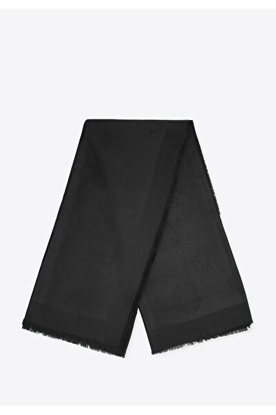 Wittchen Eșarfă de damă din bambus cu monogramă din fibră de bambus neagră