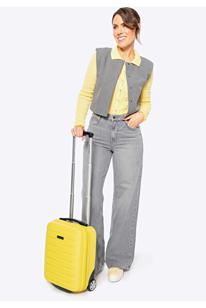 Wittchen Valiză de cabină galbenă ABS pentru bărbați