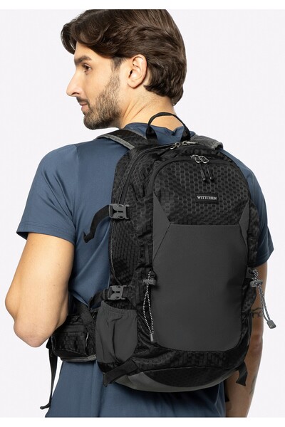 Wittchen Men's Black Nylon Hiking Backpack