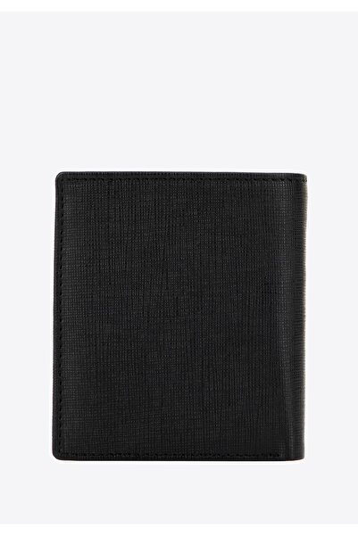 Wittchen Men's Saffiano Leather Wallet Small Black Leather
