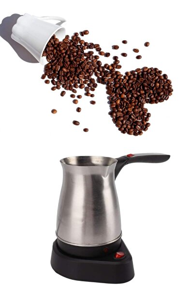 ZERO LAND Lvsqvr Stainless Steel Turkish Coffee Maker 6 Cup Capacity (05603) Electric Coffee Pot