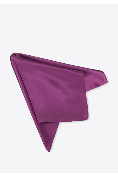 Wittchen Eșarfă de mătase pentru femei, solidă, violet, violet, mătase
