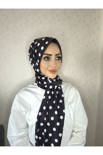 OykumBone DP3 Desenli Pera Çene Altından Cıtcıtlı Hazır Şal