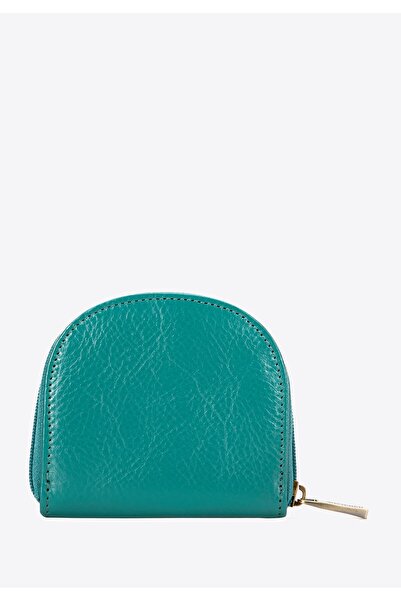 Wittchen Woman Leather Zipper Coin Purse Green Leather