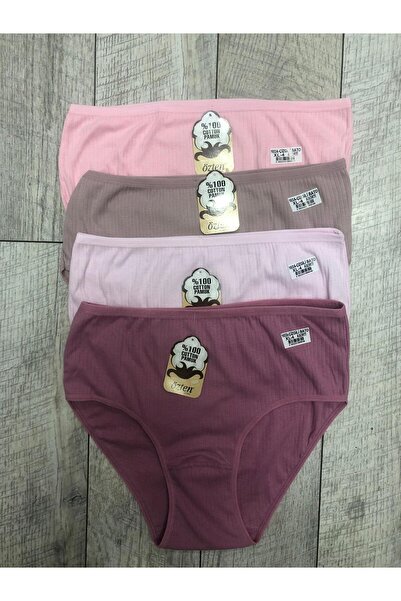 Shozy Boutique Özten %100 Pamuklu Çizgili Bato Asorti 4'lü