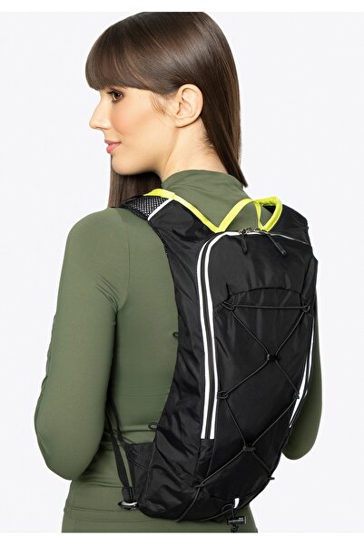 Wittchen Rucsac sport pentru bărbați cu spațiu de hidratare, nailon negru