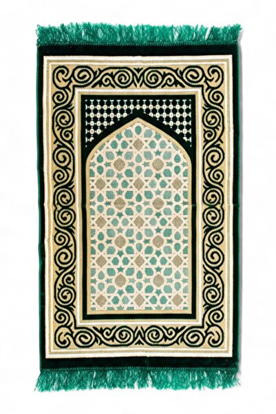 Öz Kadife Set de covor de rugăciune din catifea – Design moale și elegant - P...