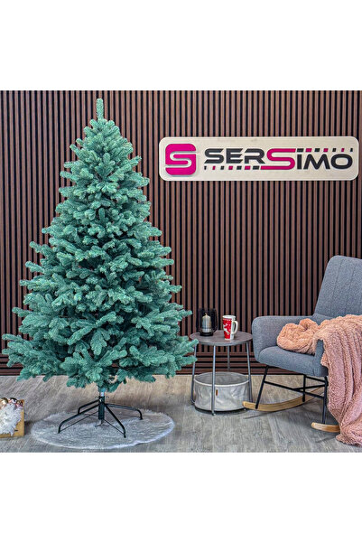 OEM Brad artificial Christmas Deluxe , Kovalivka Select argintiu, integral 3D...