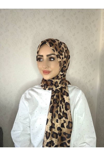 OykumBone DP22 Desenli Pera Çene Altından Cıtcıtlı Hazır Şal