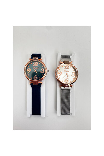 OEM Women's watch with metal strap, magnetic