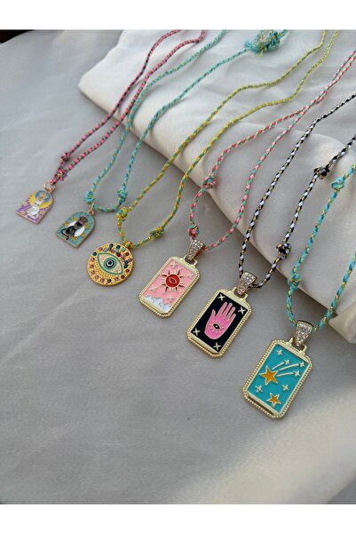 Sujewelleryy Handmade Mineli İp Kolyeler