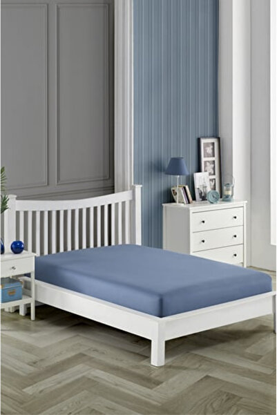 Sendia Cearșaf cu elastic 140 x 200 cm, Albastru