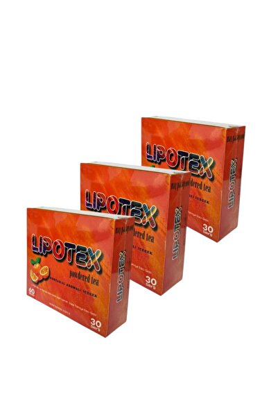 Lipotex portakallı 3 paket paket 90 günlük