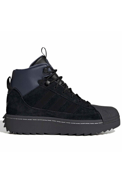 adidas SUPERSTAR WINTER TREK J Çocuk Siyah Bot JQ0346