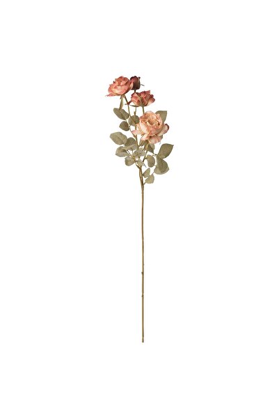 IKEA SMYCKA Artificial flower, indoor/outdoor, Rose golden-brown, 63 cm