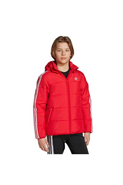 adidas PADDED Çocuk Kırmızı Ceket JW1108