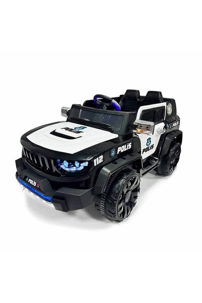 baby toys 12 V Polis Akülü Araba Uzaktan Kumandalı 4*2