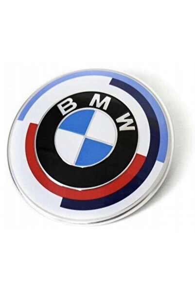 BMW Hood Emblem Badge 82mm 813237505 50 Jahre Limited Edition