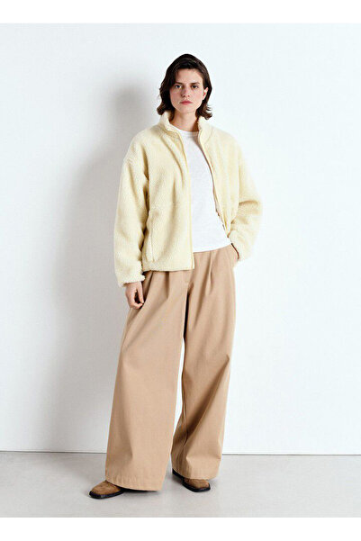 American Vintage Standart Ekru Kadın Ceket HOK16CH25ECRU