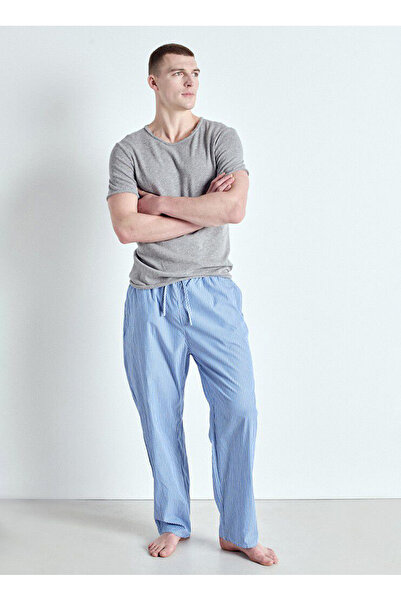 American Vintage Bisiklet Yaka Gri Erkek T-Shirt MSON25TGH25GRISCH