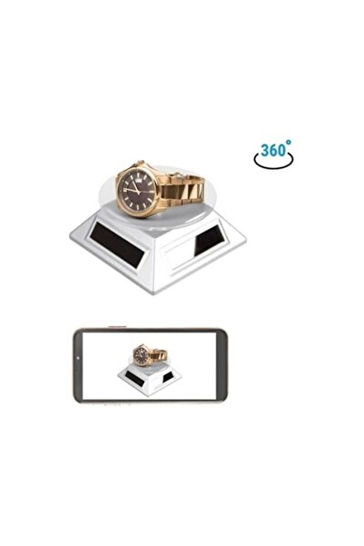 Miracle Omni حامل عرض دوار يعمل بالطاقة الشمسية بزاوية 360 درجة، طاولة دوارة ...